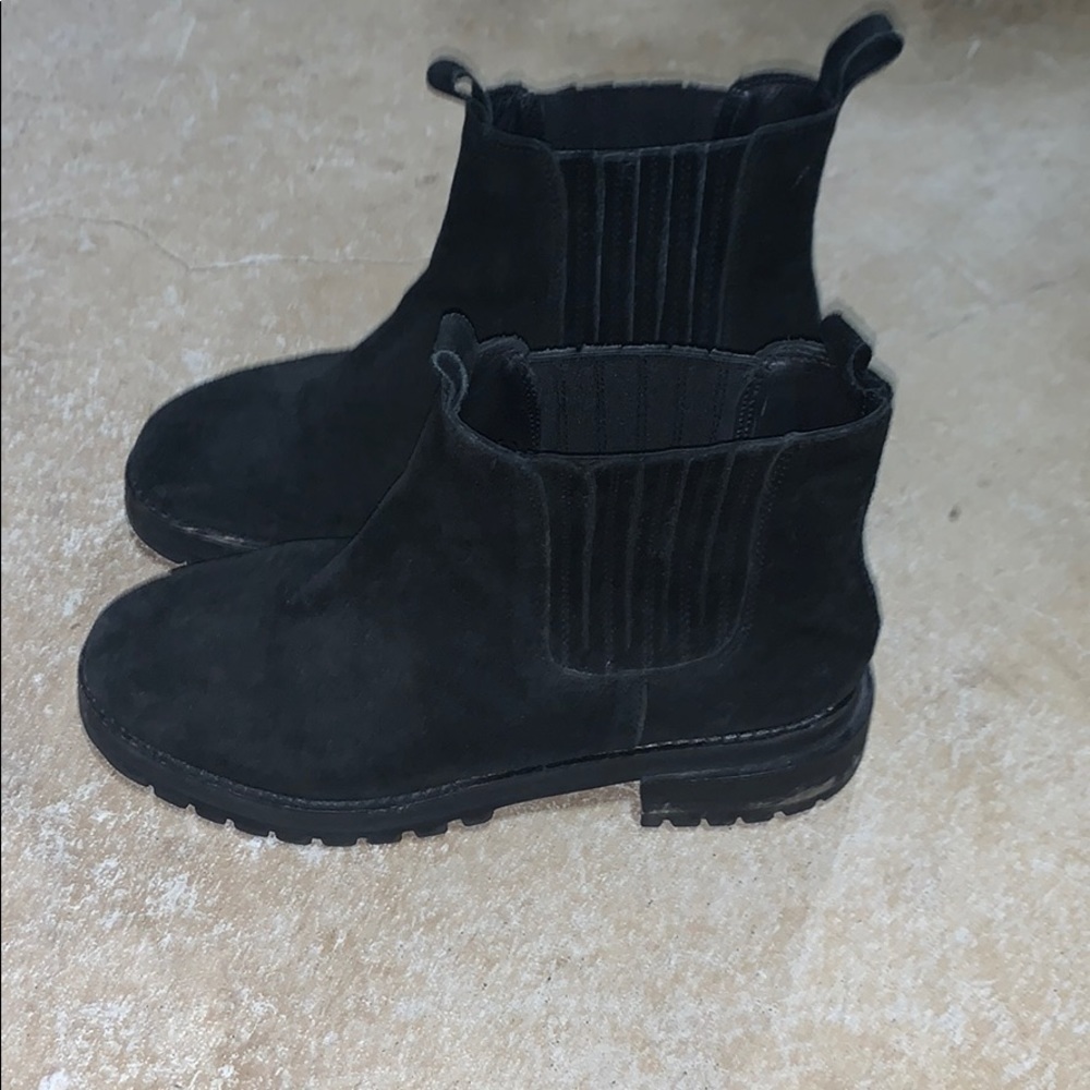 Jeffrey Campbell Black Ankle Booties